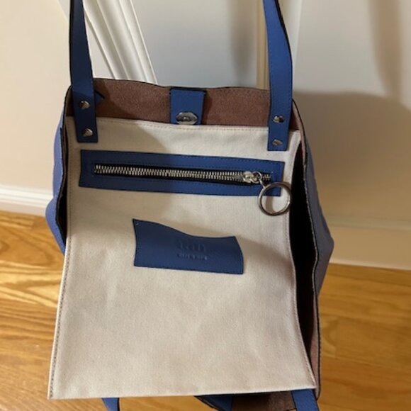 Behno leather tote bag - Picture 6 of 12